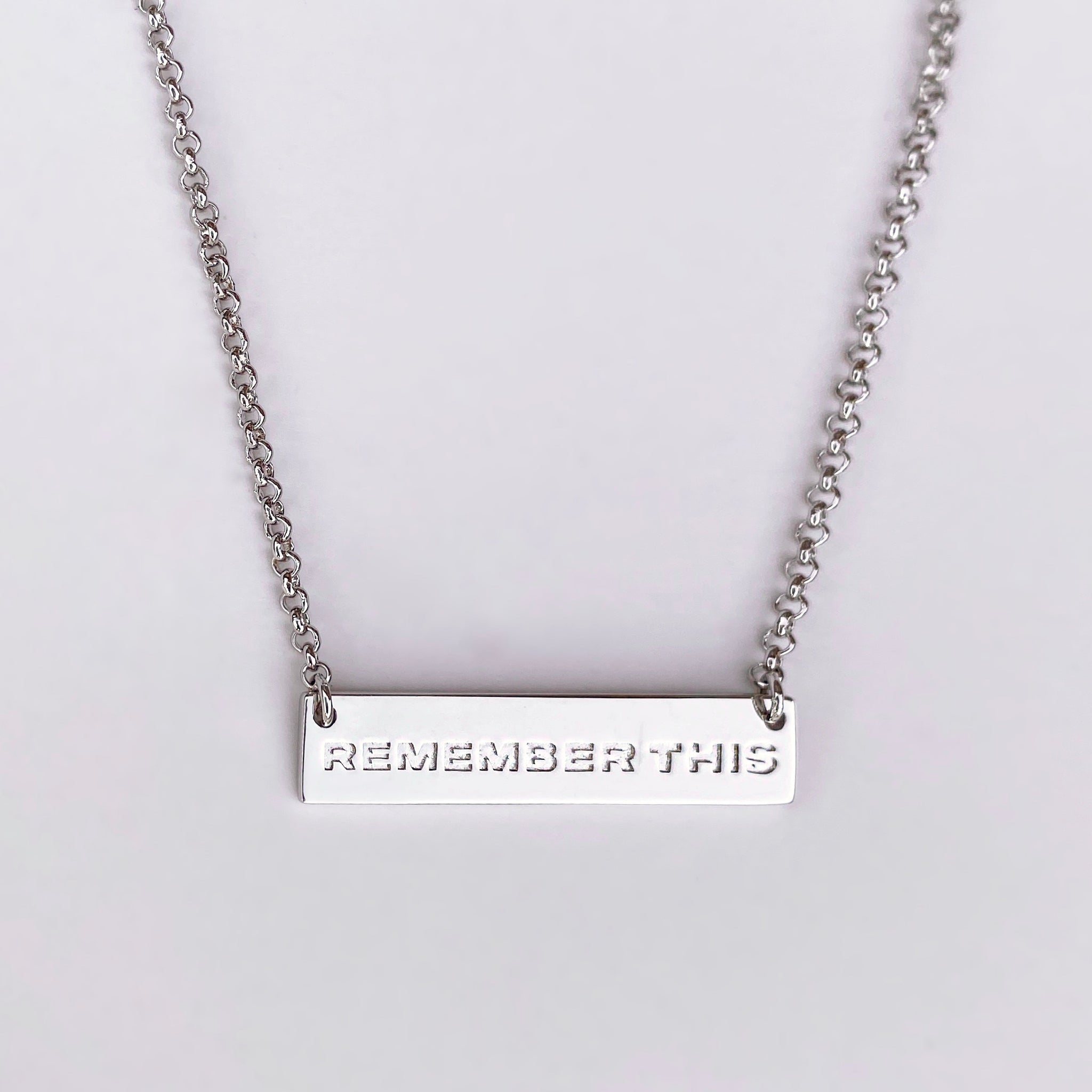 Remember This Necklace