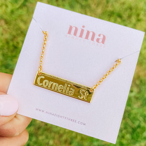 Cornelia St. Necklace