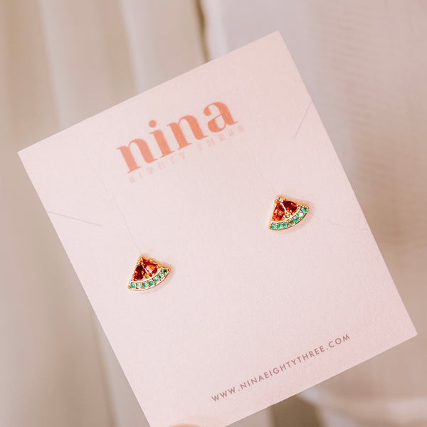 Watermelon Studs