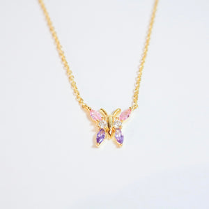 Summertime Butterfly Necklace