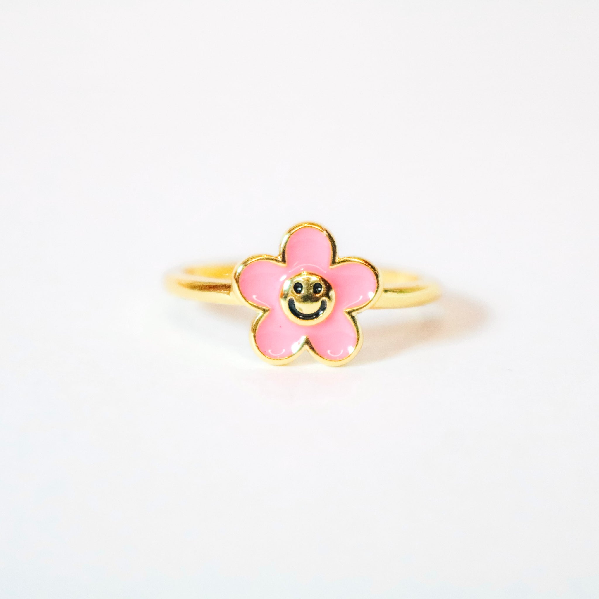 Smiley Flower Ring