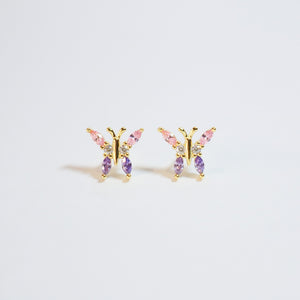 Summertime Butterfly Studs