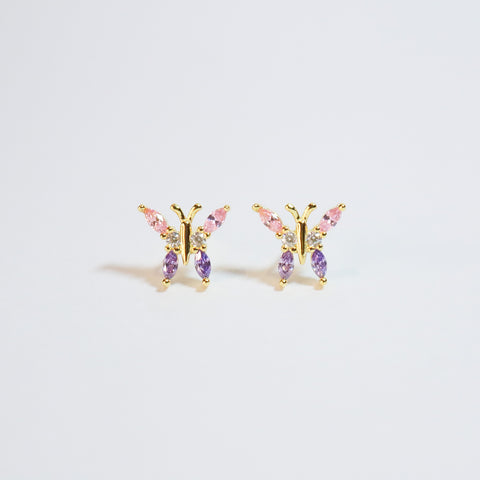 Summertime Butterfly Studs